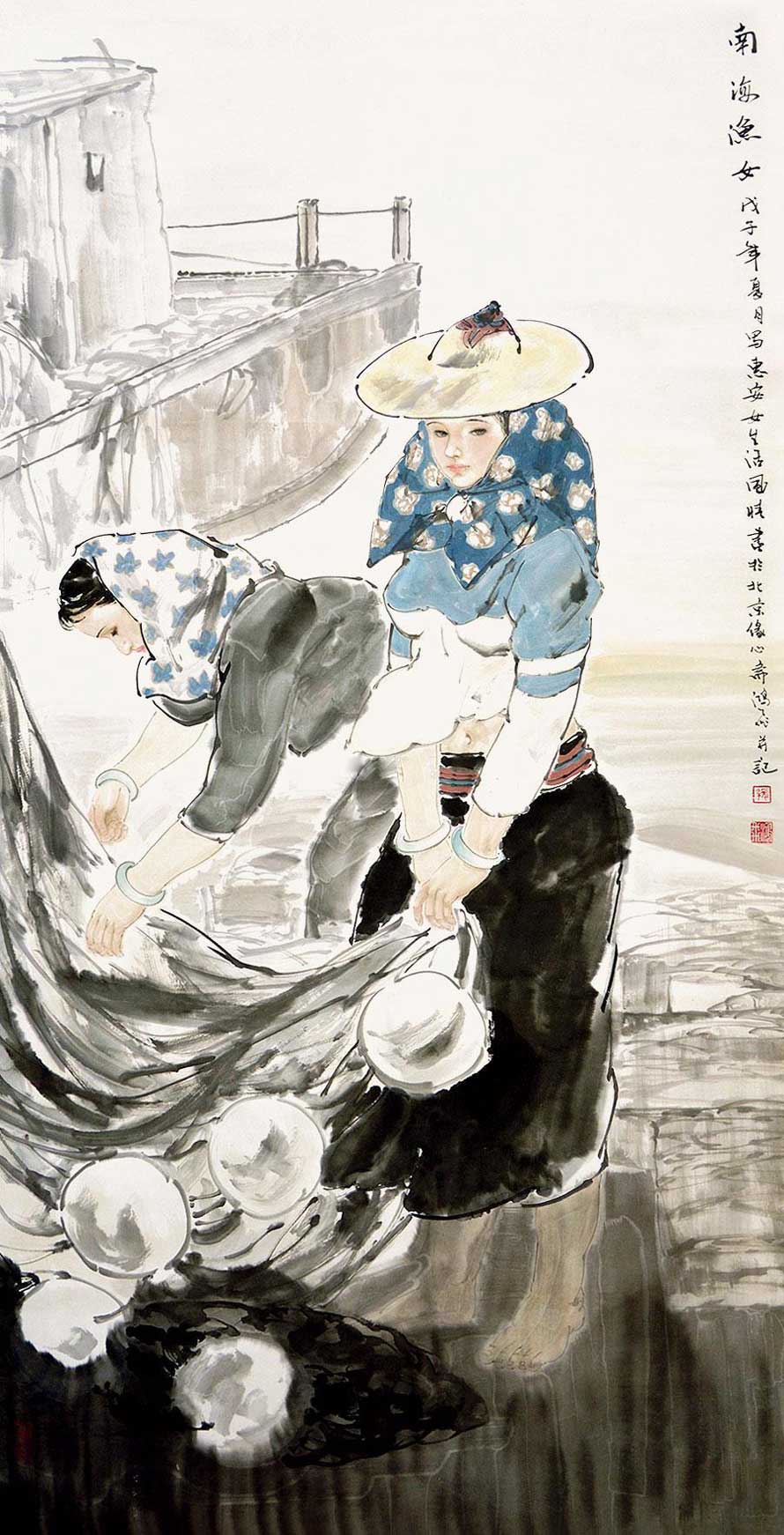 張鴻飛國畫作品欣賞