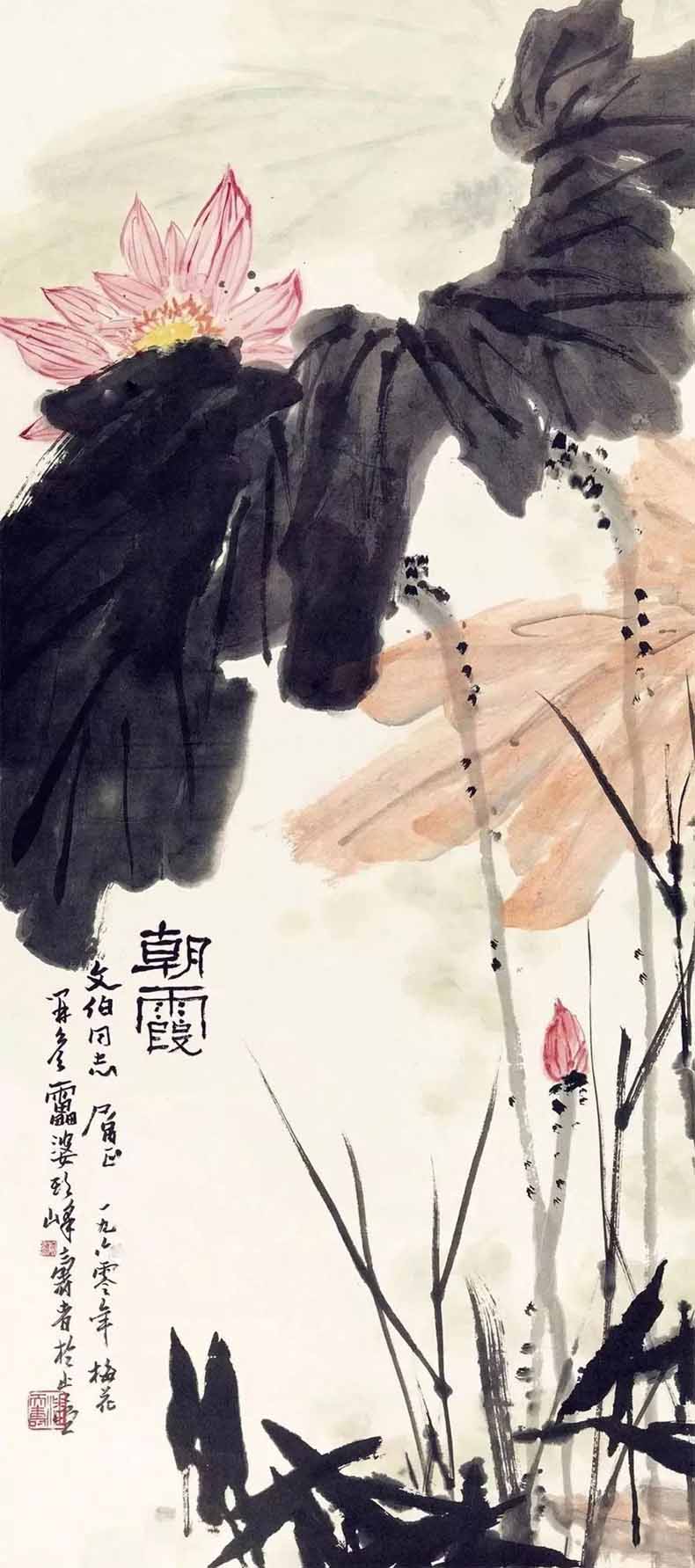 2018年潘天壽作品市場價格,值多少錢一平尺?