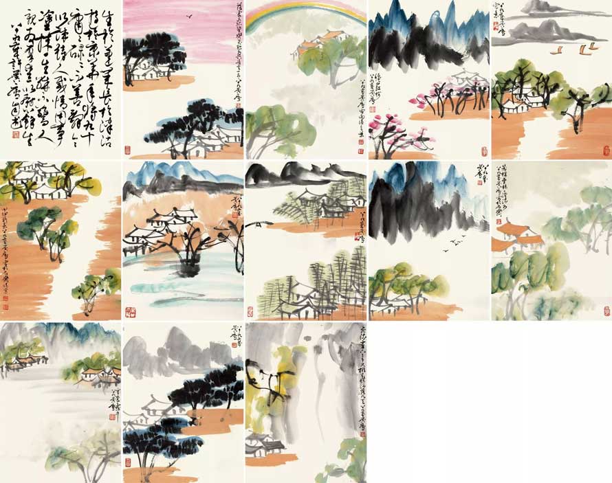 許麟廬字畫(huà)價(jià)格多少錢一平尺?
