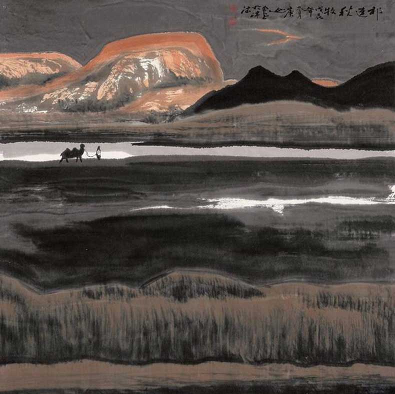 王學(xué)仲國畫作品欣賞