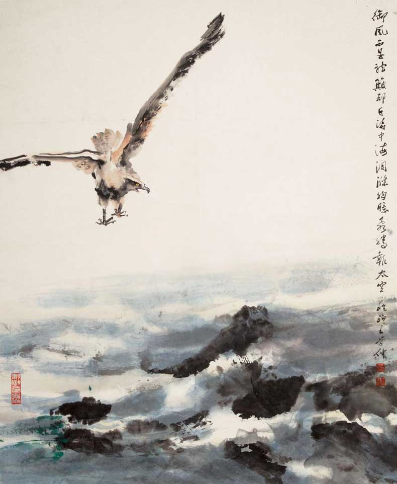 王學(xué)仲國畫作品欣賞