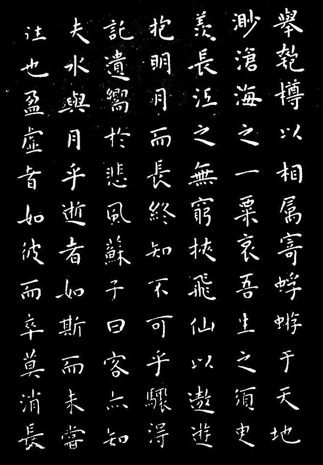 王寵小楷《前后赤壁賦》作品欣賞