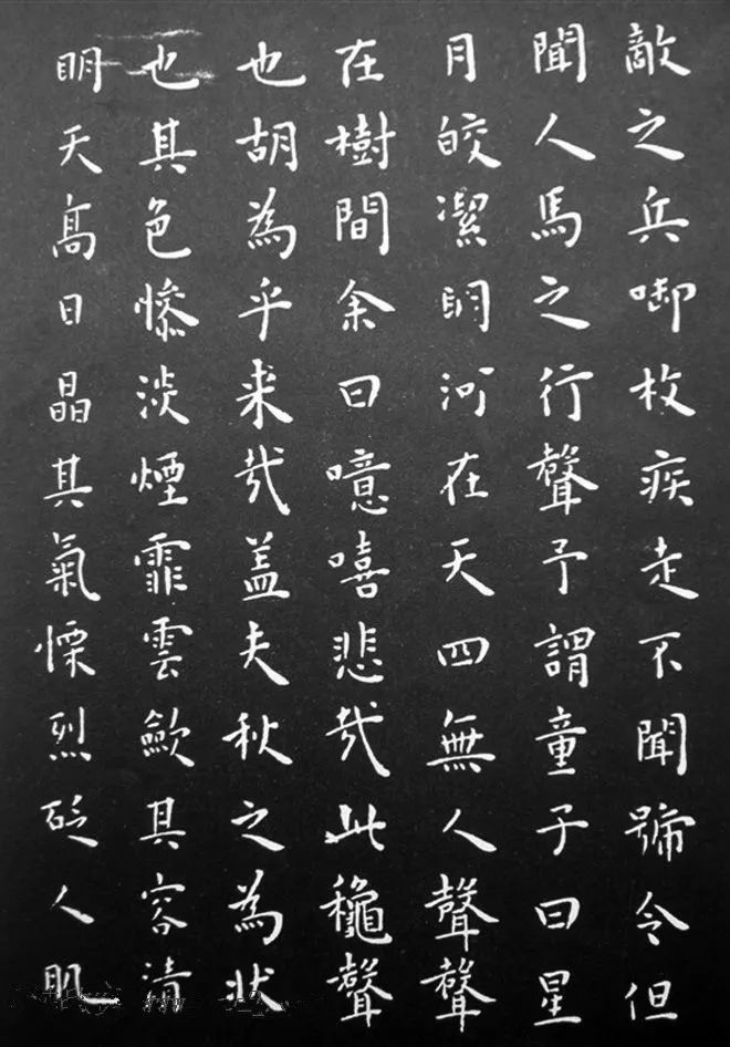 王寵小楷《秋聲賦》作品欣賞
