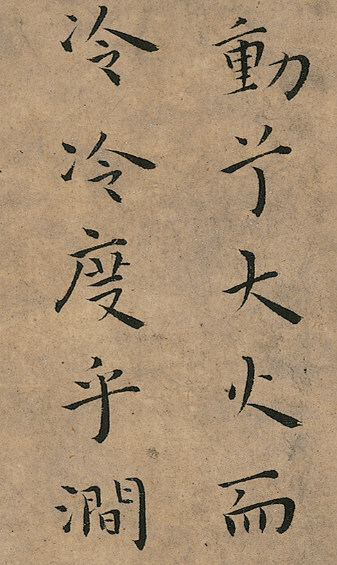明代王寵小楷冊(cè)頁(yè)《竹林七賢》