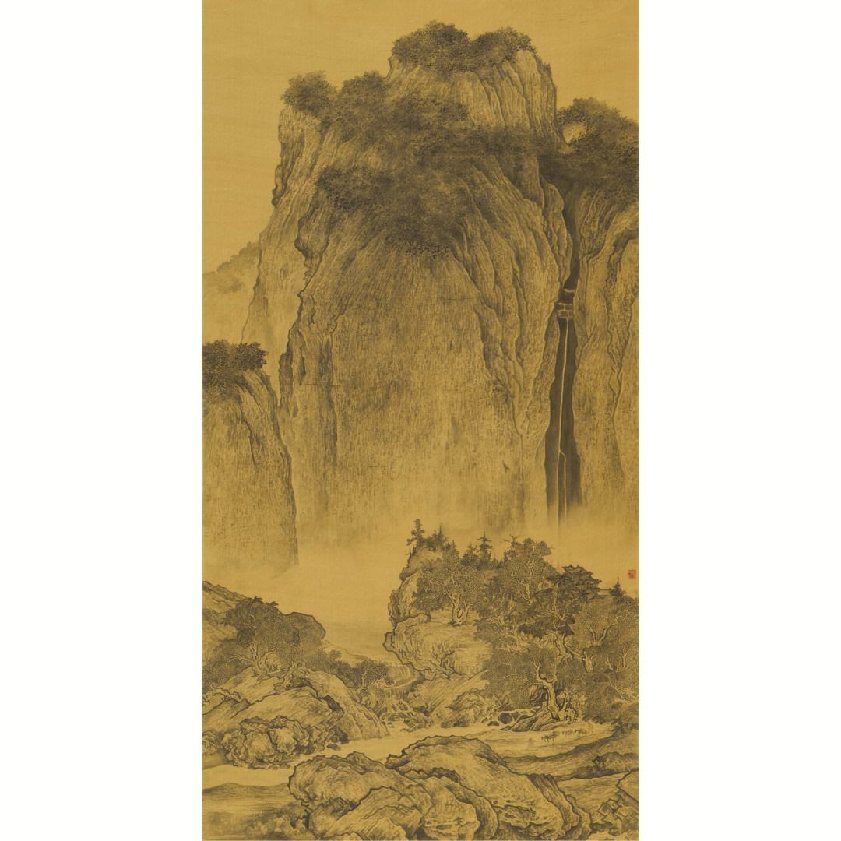 《江山攬勝圖》蕭云從畫中的極恐巨物 《江山攬勝圖》蕭云從畫中的極恐巨物