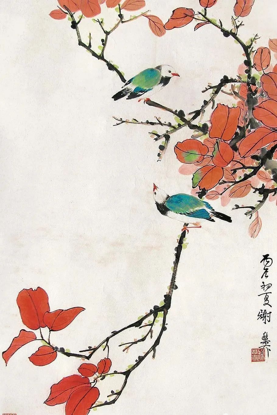秋日國(guó)畫作品,美極了! 秋日國(guó)畫作品,美極了!