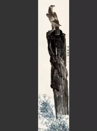 英雄獨(dú)立 立軸