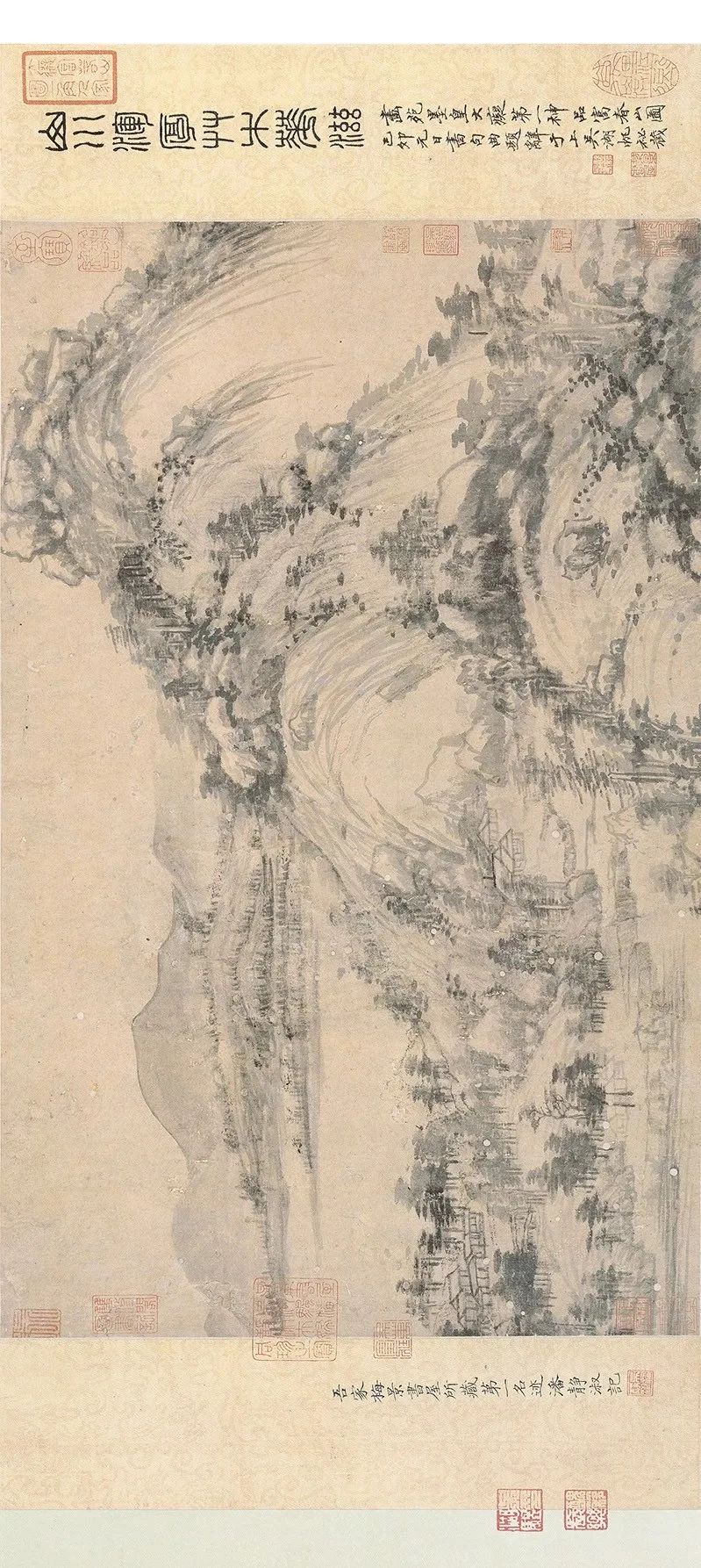 黃公望《富春山居圖》高清全賞 黃公望《富春山居圖》高清全賞