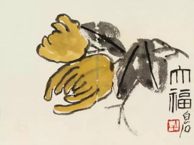 齊白石代表作《十全十美》欣賞