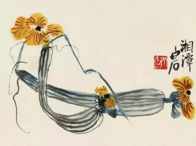 齊白石代表作《十全十美》欣賞