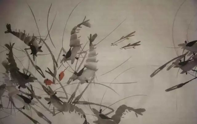 齊白石《百蝦圖》作品欣賞