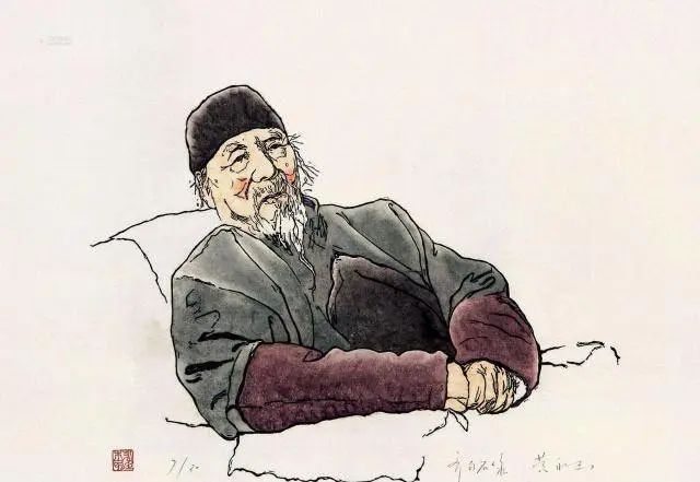 齊白石《百蝦圖》作品欣賞