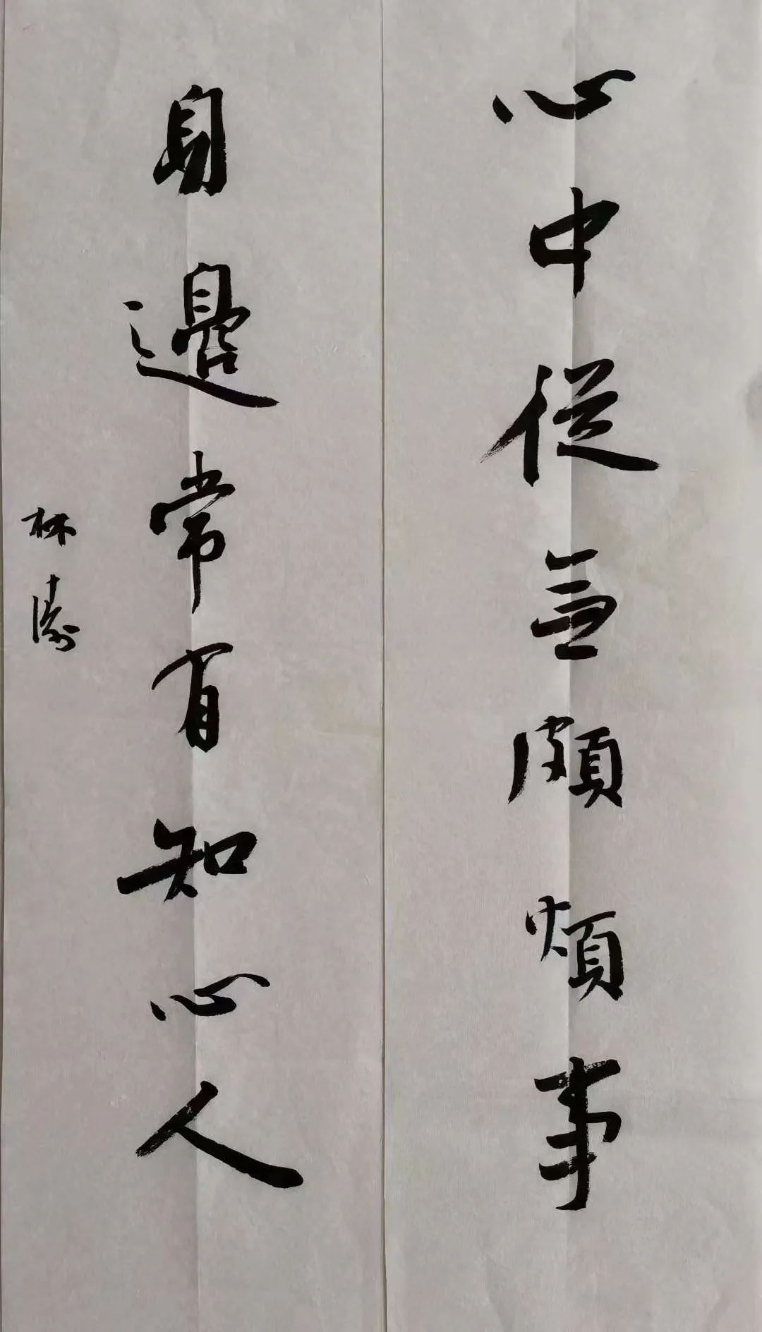 林濤書法作品一覽