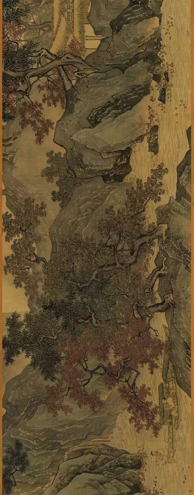 唐寅《溪山漁隱圖》賞析