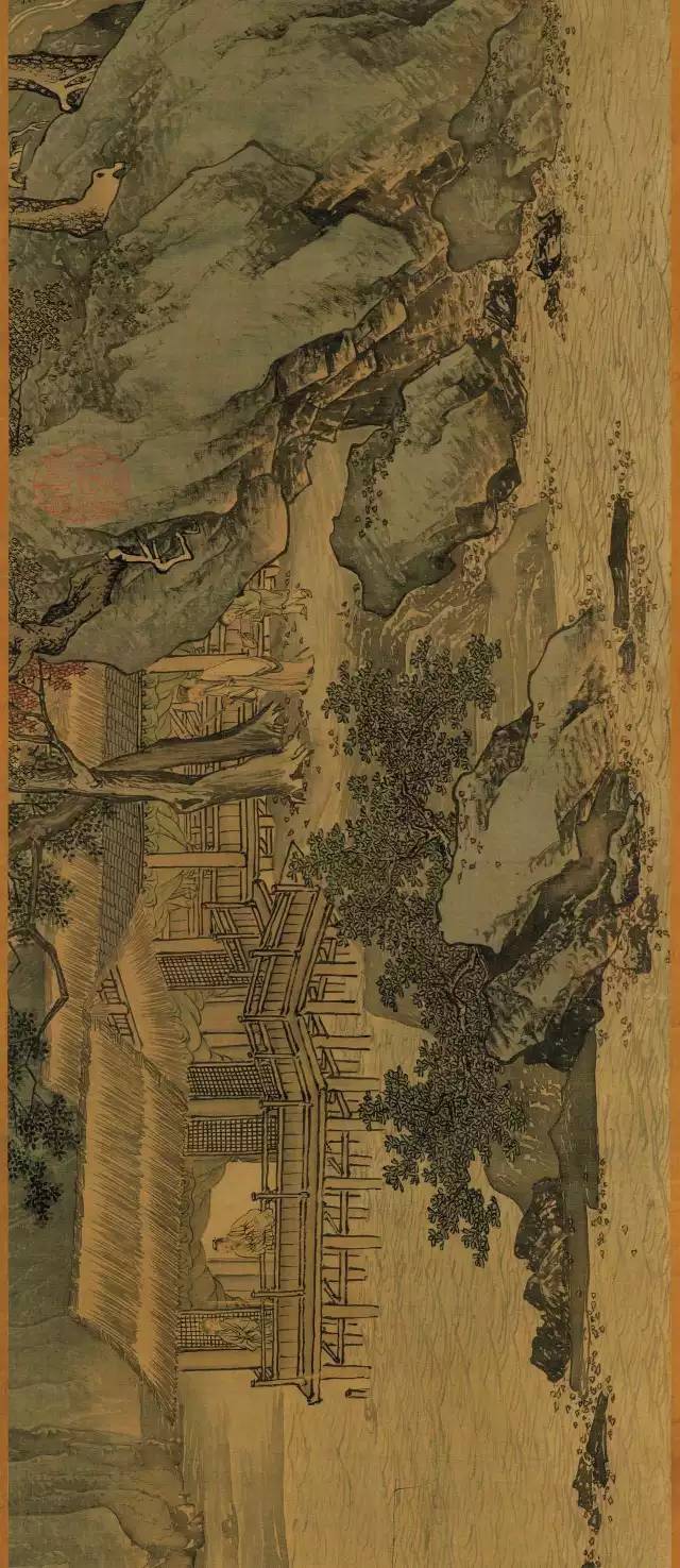 唐寅《溪山漁隱圖》賞析