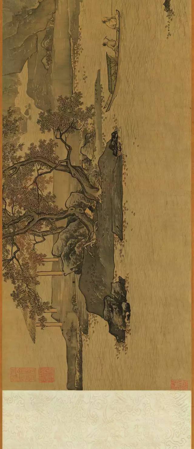 唐寅《溪山漁隱圖》賞析