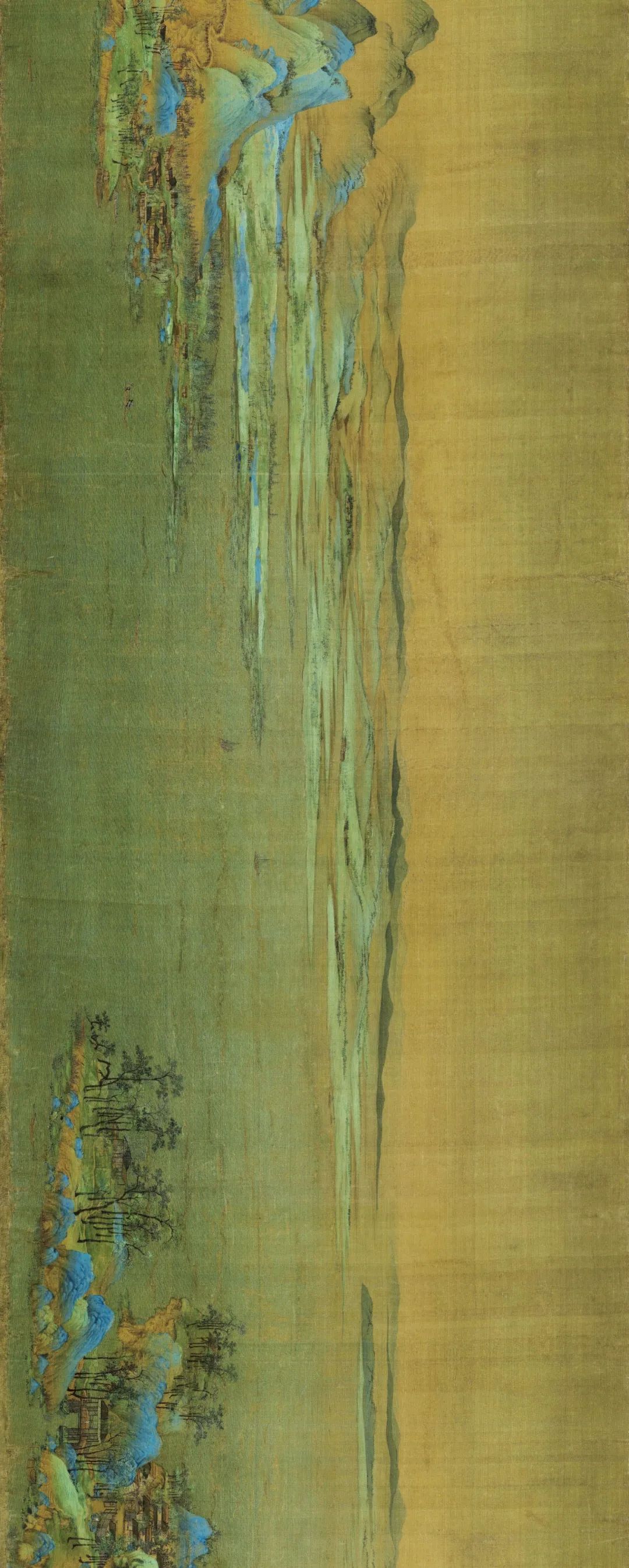 宋徽宗《千里江山圖》書畫作品欣賞