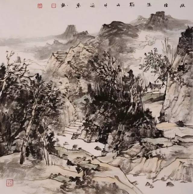 張延東——幽徑隱溪
