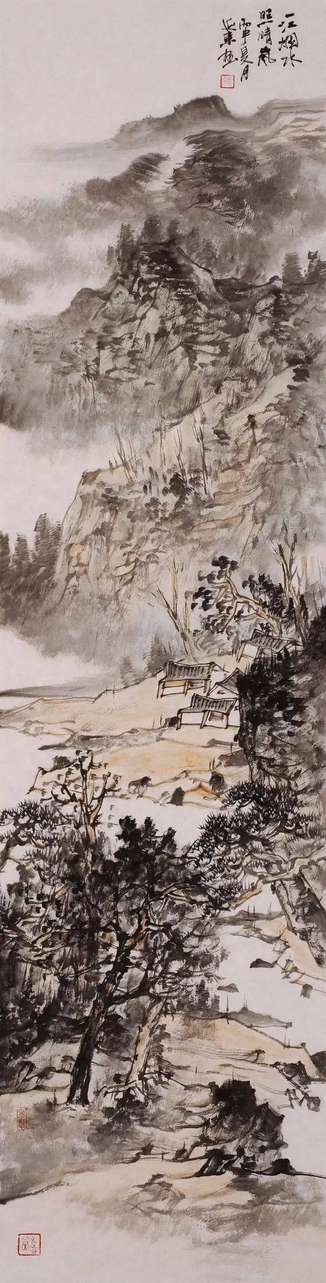 張延東——一江煙水照溪嵐