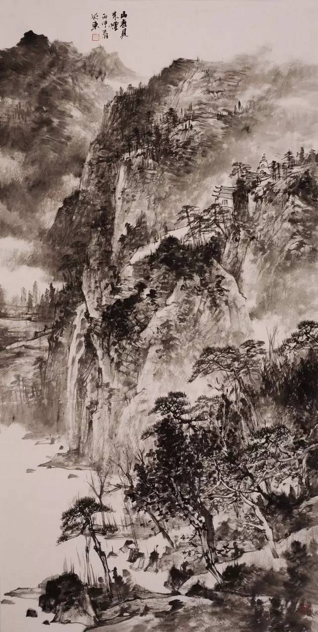 張延東——山寺見來煙