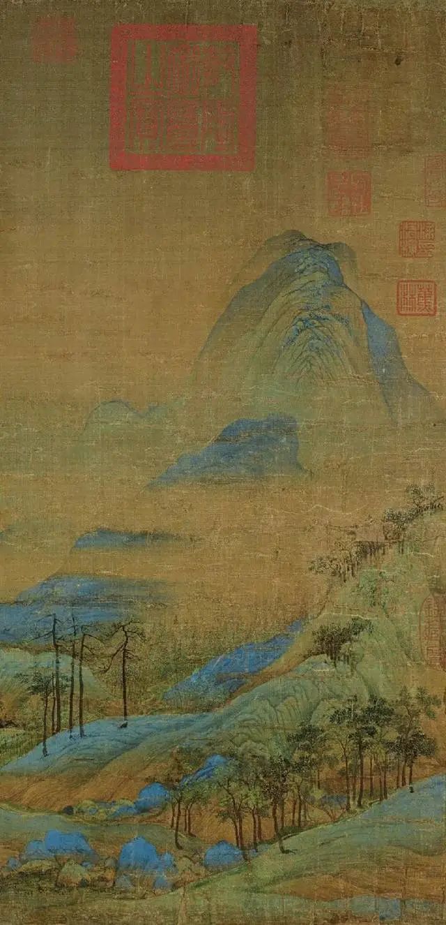 王希孟《千里江山圖》高清全卷欣賞