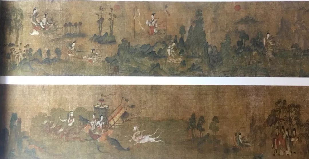 鑒賞顧愷之《洛神賦圖卷》宋摩本
