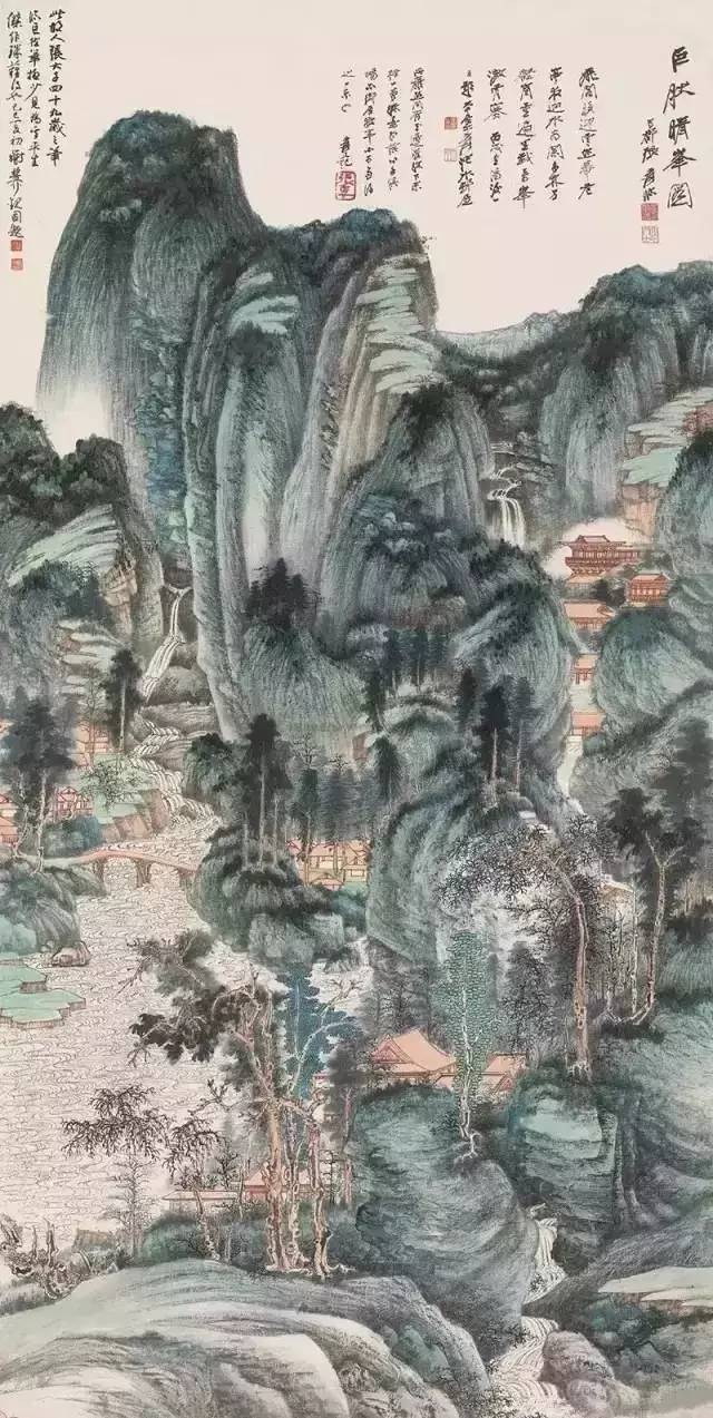 張大千的代表作都有哪些