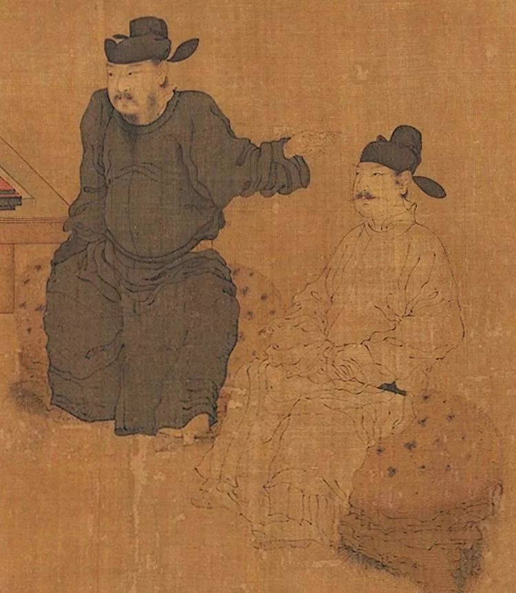 周文矩《琉璃堂人物圖》欣賞