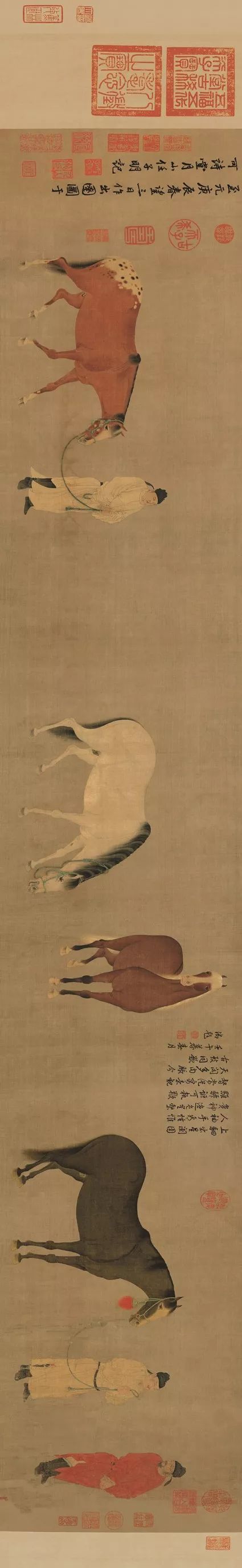 元代畫(huà)家任仁發(fā)作品欣賞