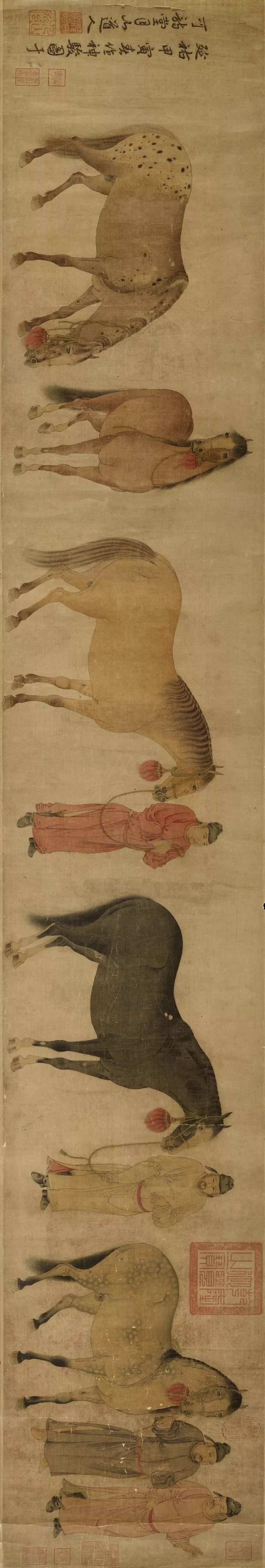 元代畫(huà)家任仁發(fā)作品欣賞