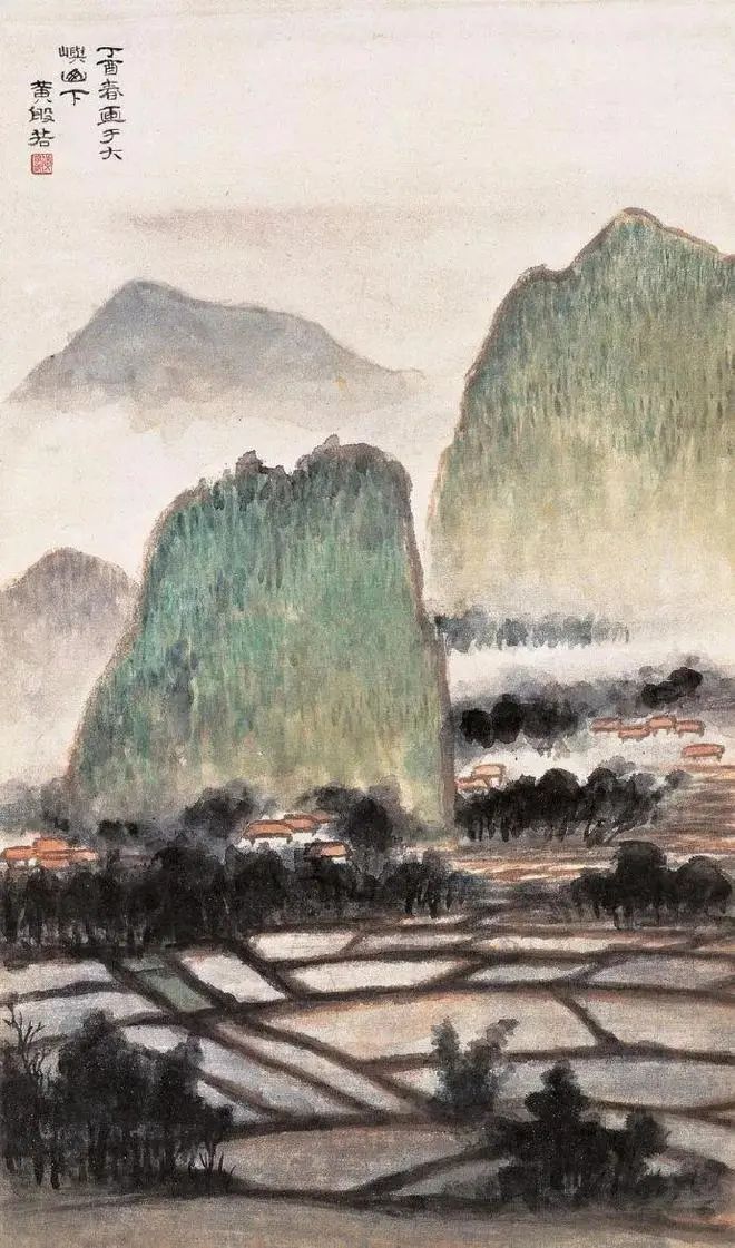 中國畫大師黃般若作品欣賞