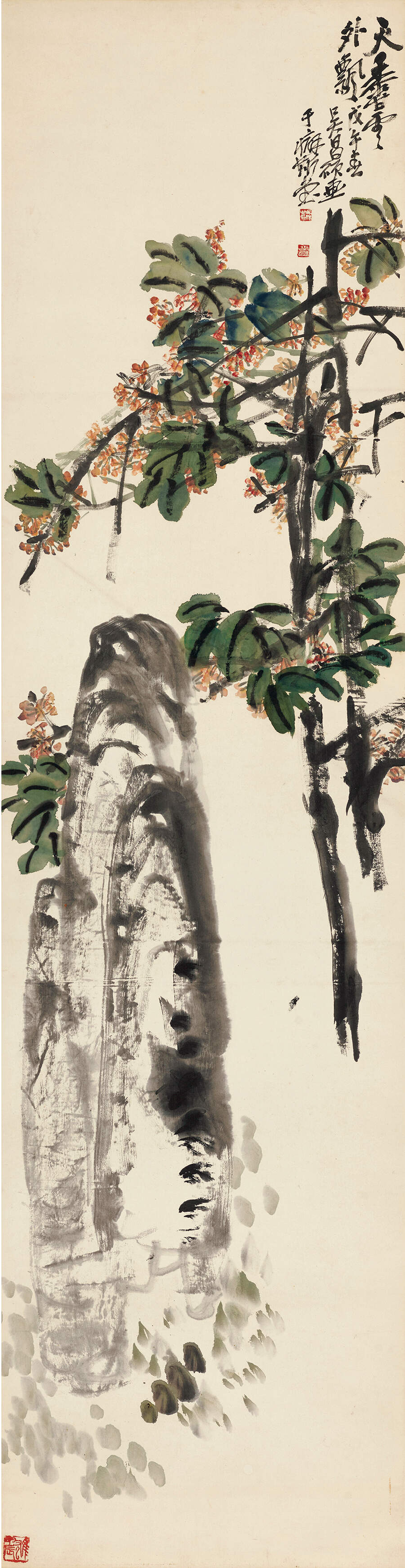 南吳北齊的花卉四屏，你更喜歡誰的？