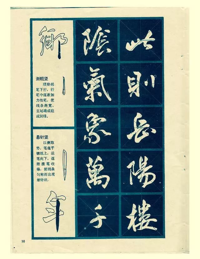 行書字帖練字入門基本筆畫學(xué)習(xí)教程