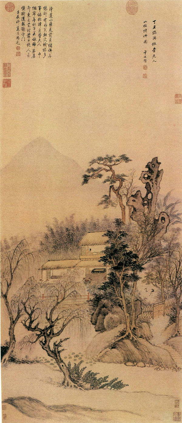 明代大師卞文瑜精品畫作欣賞