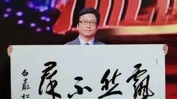 現(xiàn)代書法家著名央視主持人白巖松書法作品欣賞