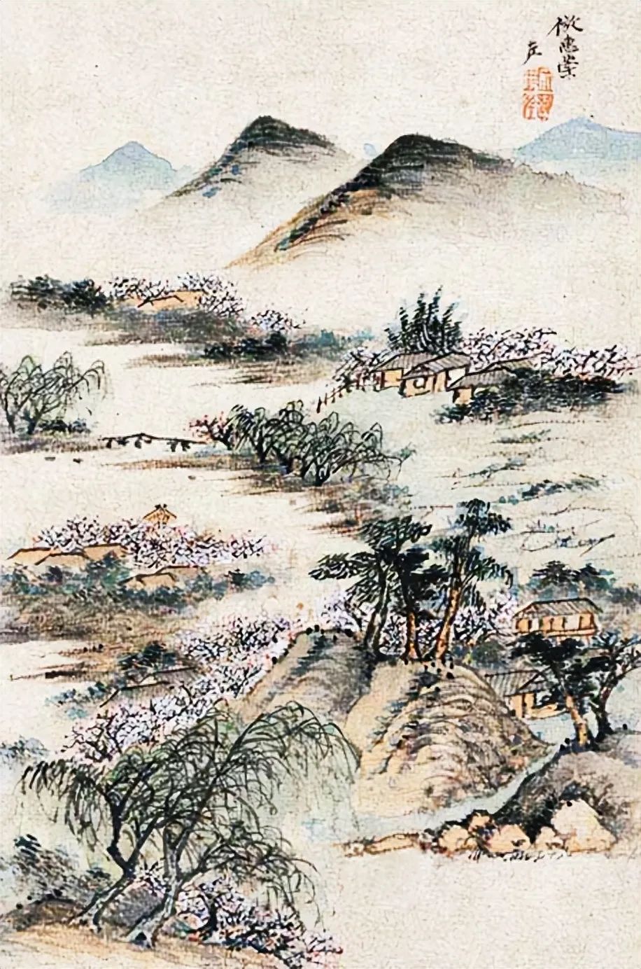趙左繪《山水冊》書法欣賞