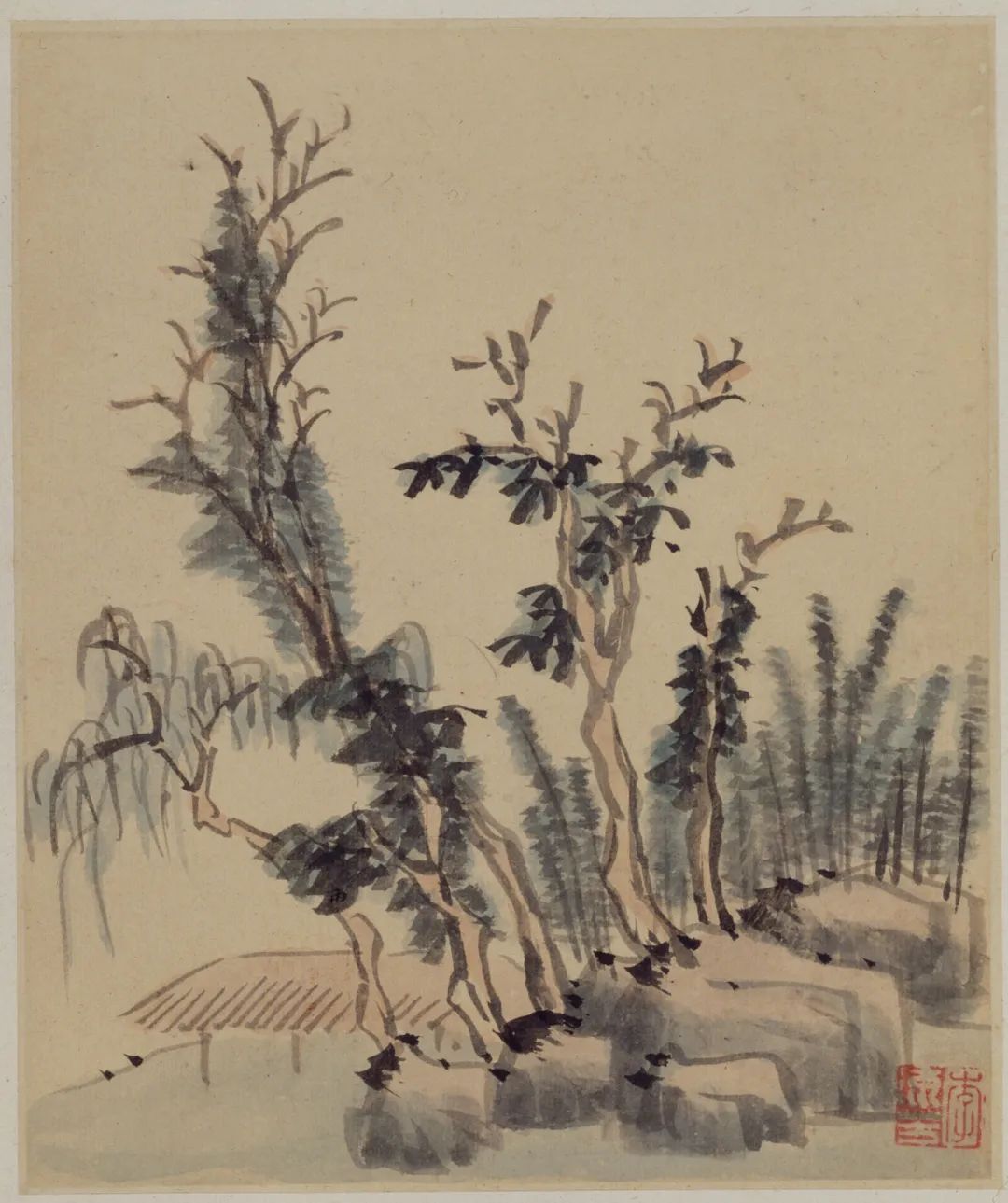 李流芳《山水冊》欣賞