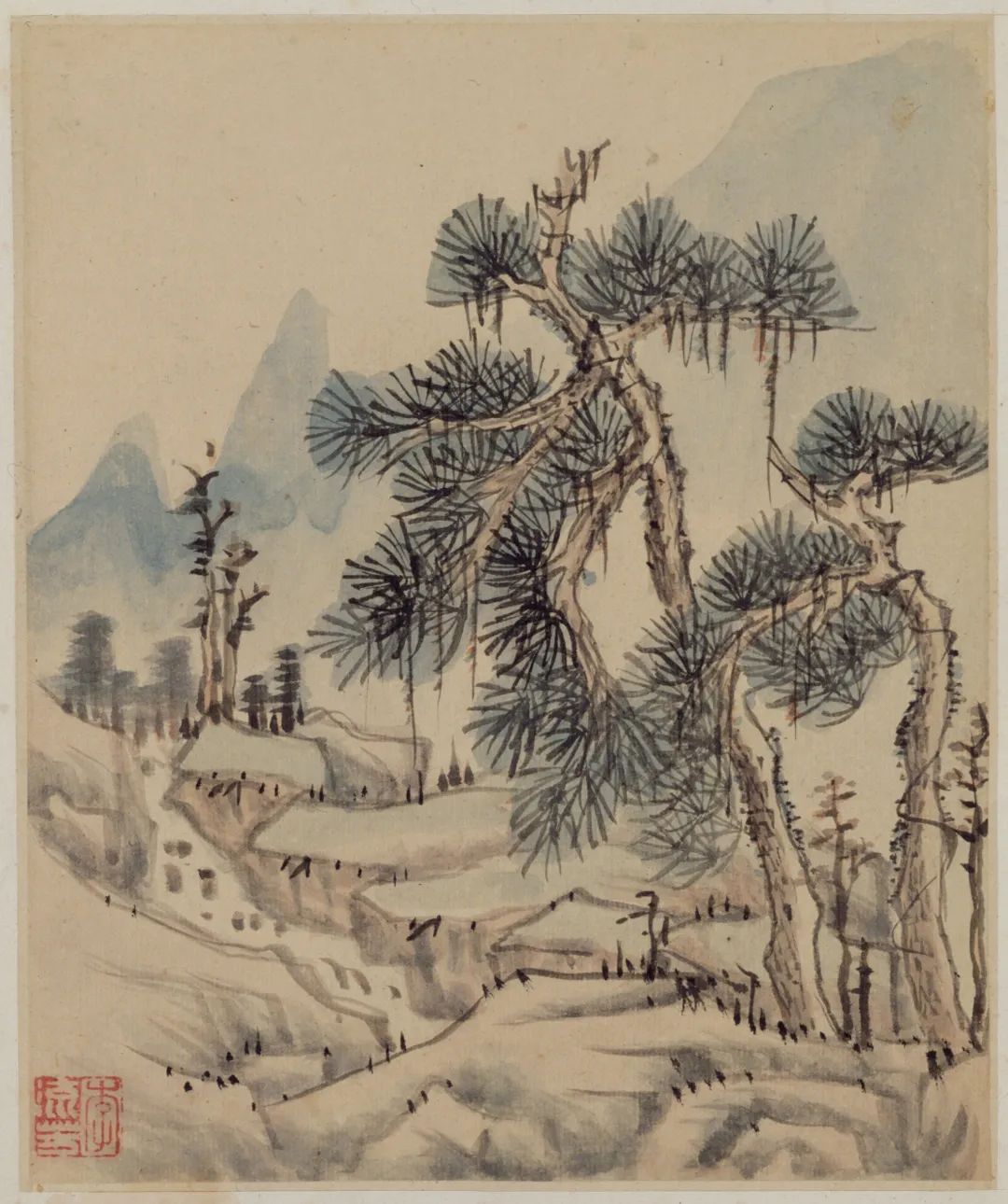 李流芳《山水冊》欣賞