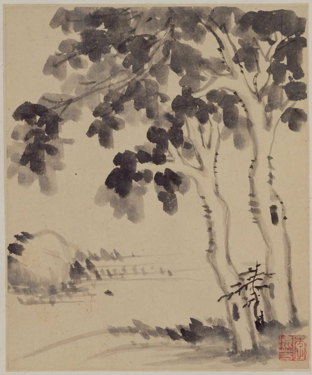 李流芳《山水冊》欣賞