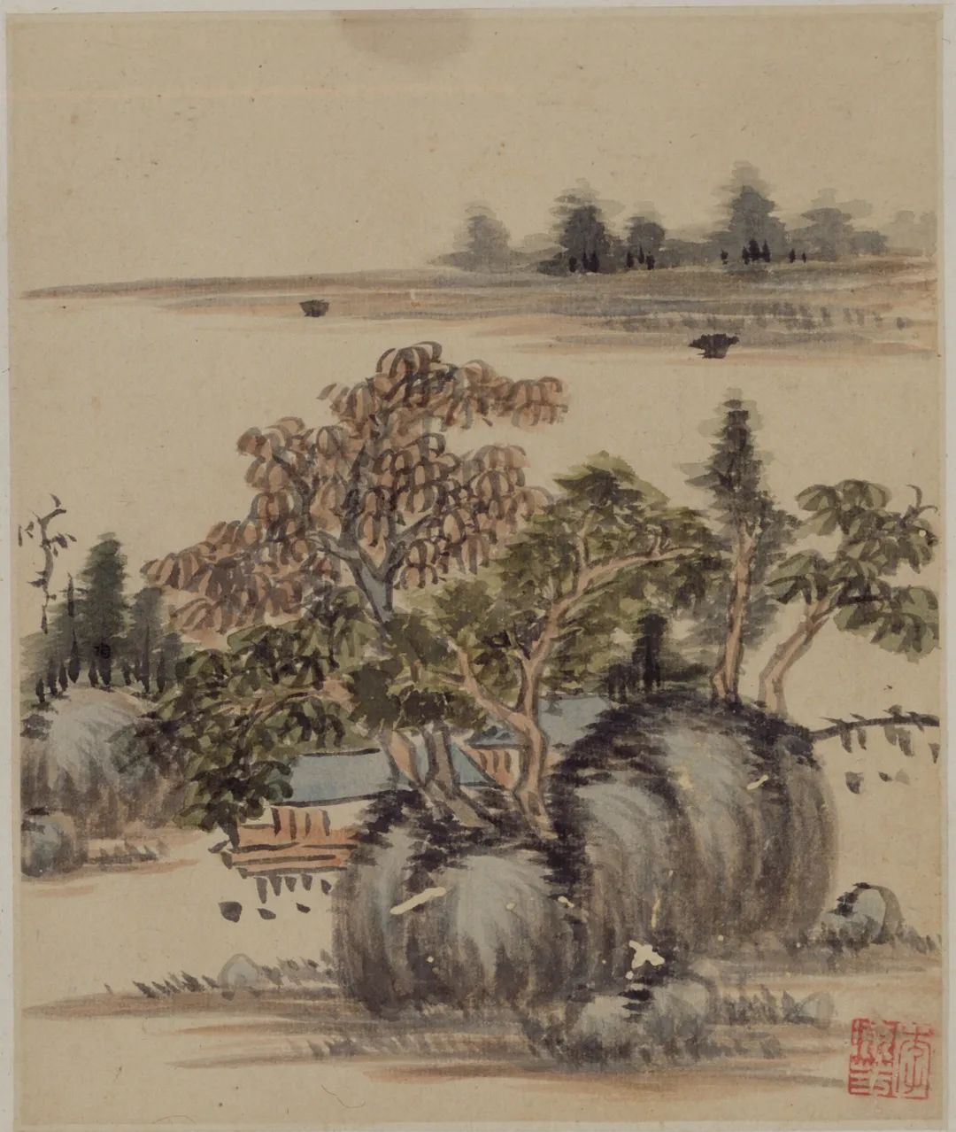 李流芳《山水冊》欣賞