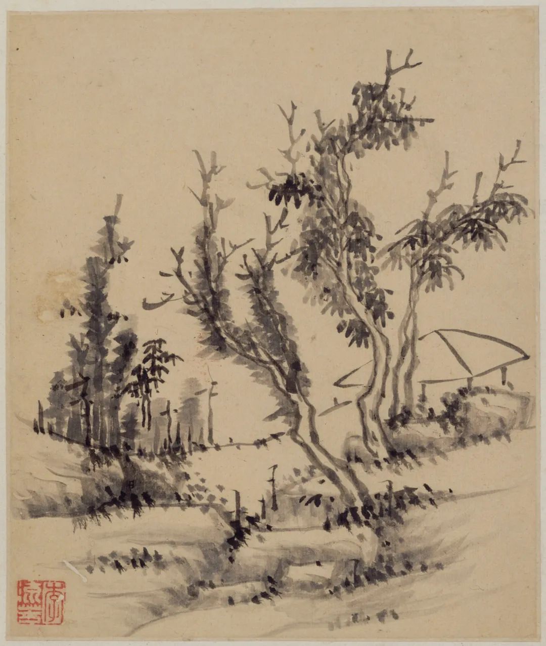 李流芳《山水冊》欣賞