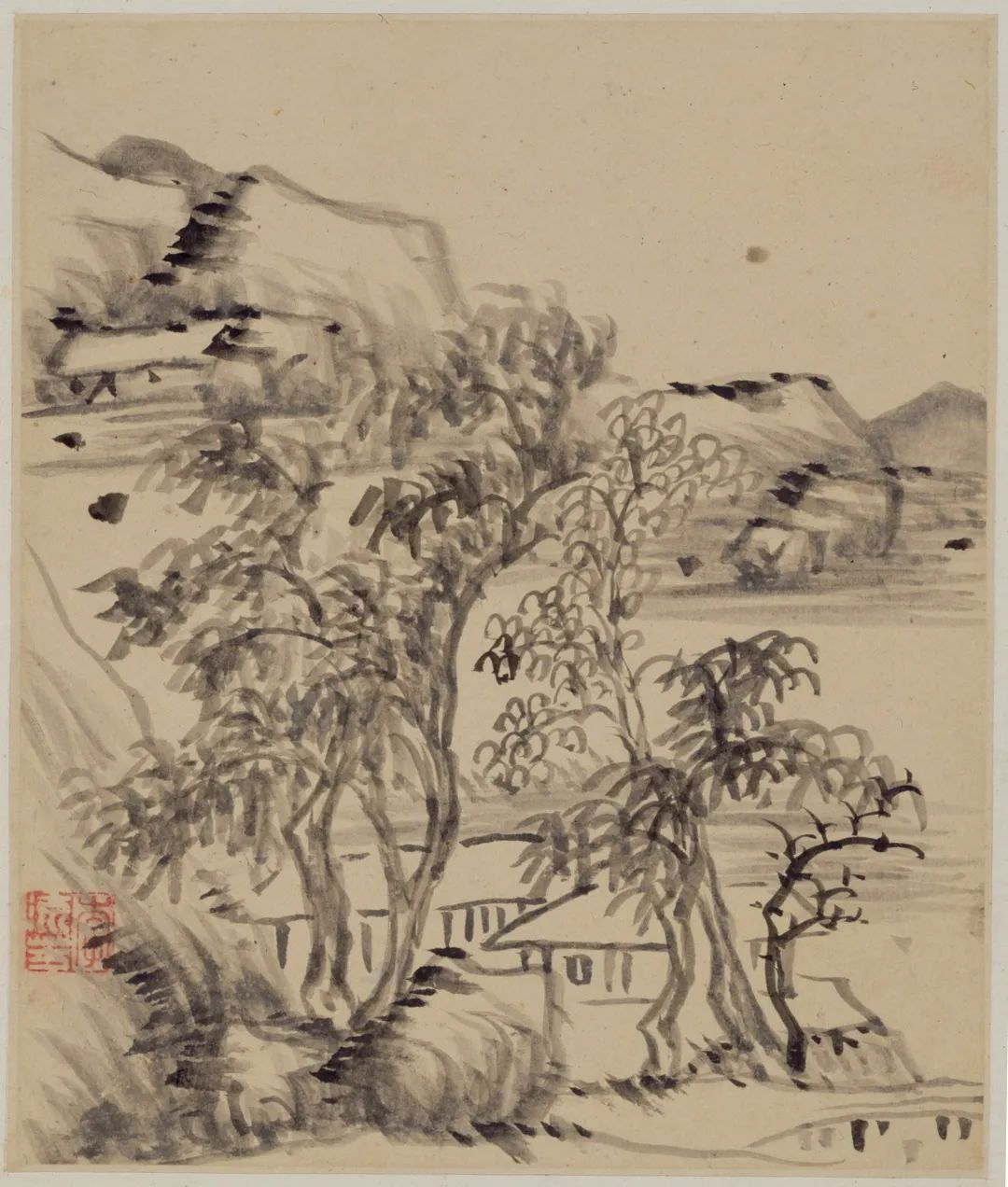 李流芳《山水冊》欣賞