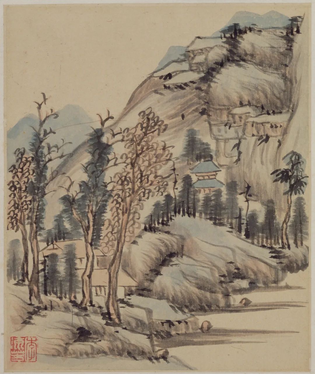 李流芳《山水冊》欣賞