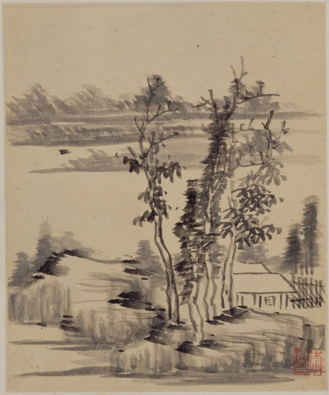 李流芳《山水冊》欣賞