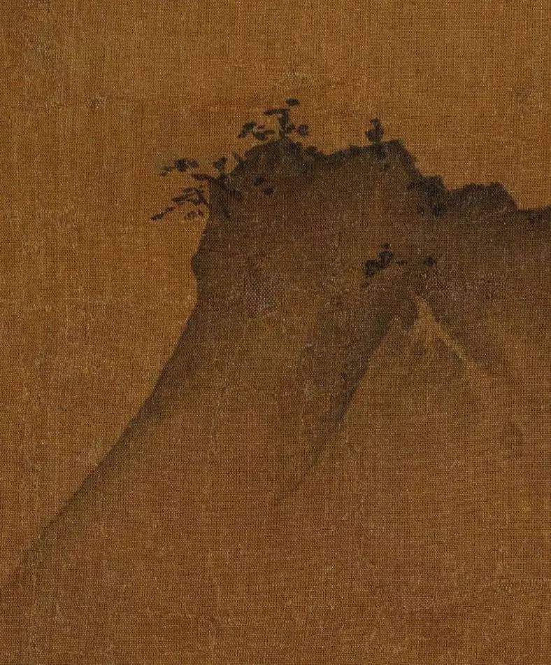 南宋畫家夏圭《寒林對(duì)雪圖》作品欣賞 南宋畫家夏圭《寒林對(duì)雪圖》作品欣賞
