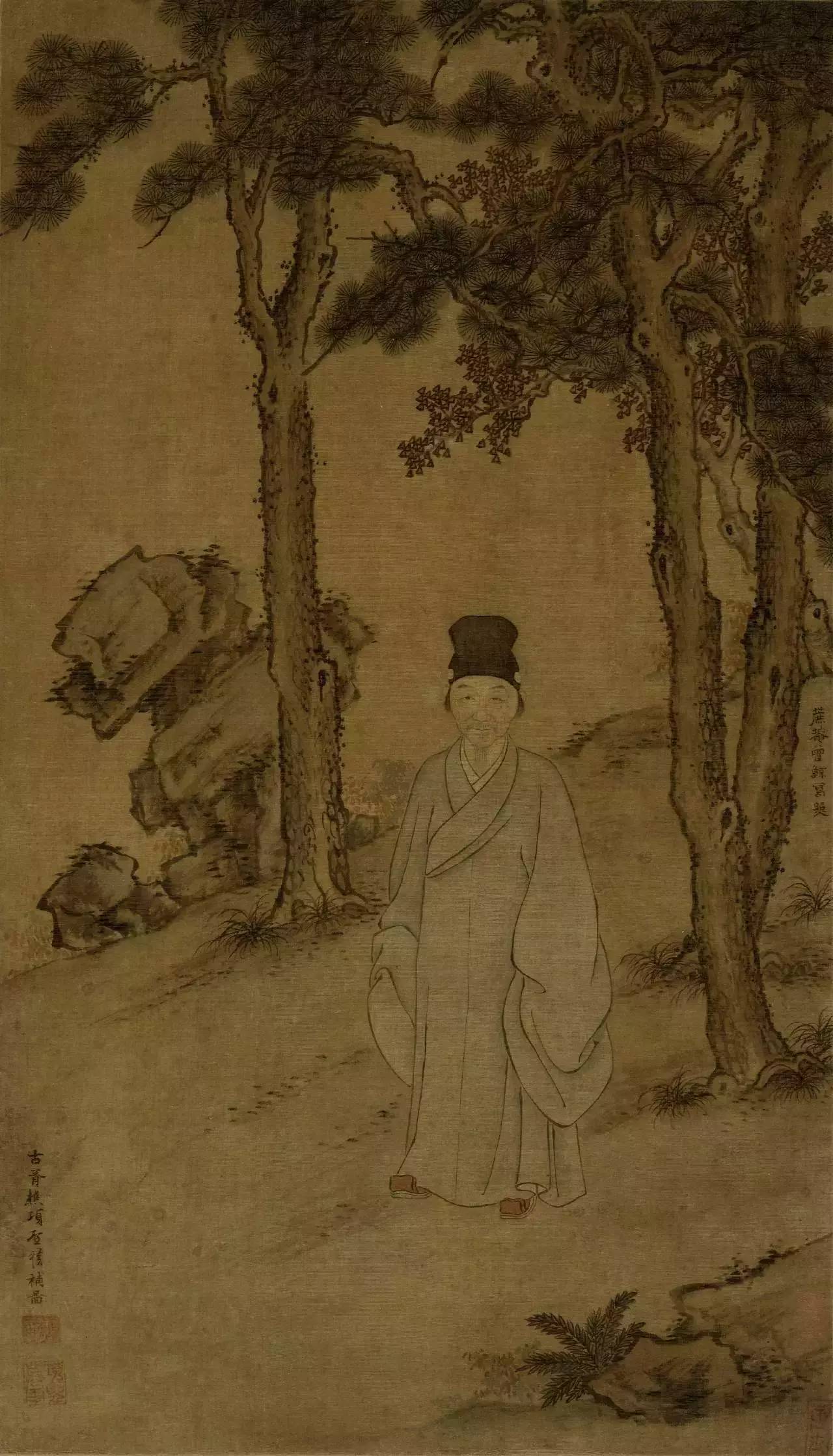 董其昌《秋興八景圖》書法欣賞