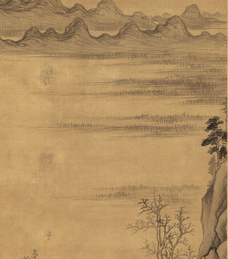 董其昌《九峰寒翠圖》山水畫系列