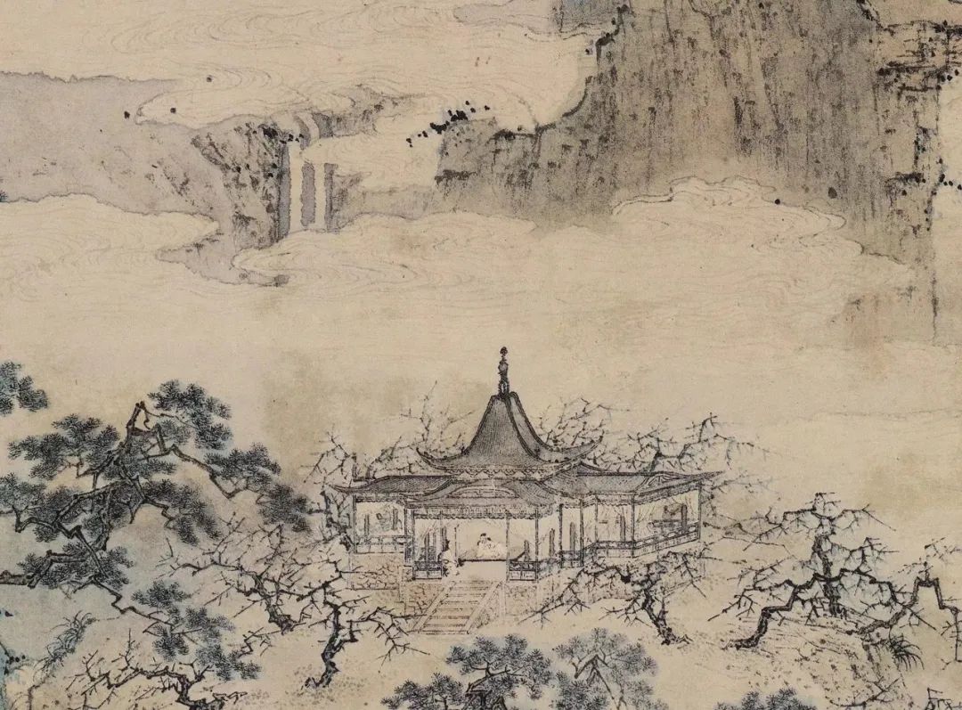 仇英《仙山樓閣圖》