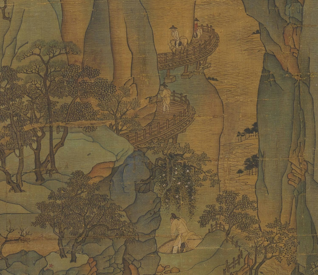李昭道《明皇幸蜀圖》欣賞