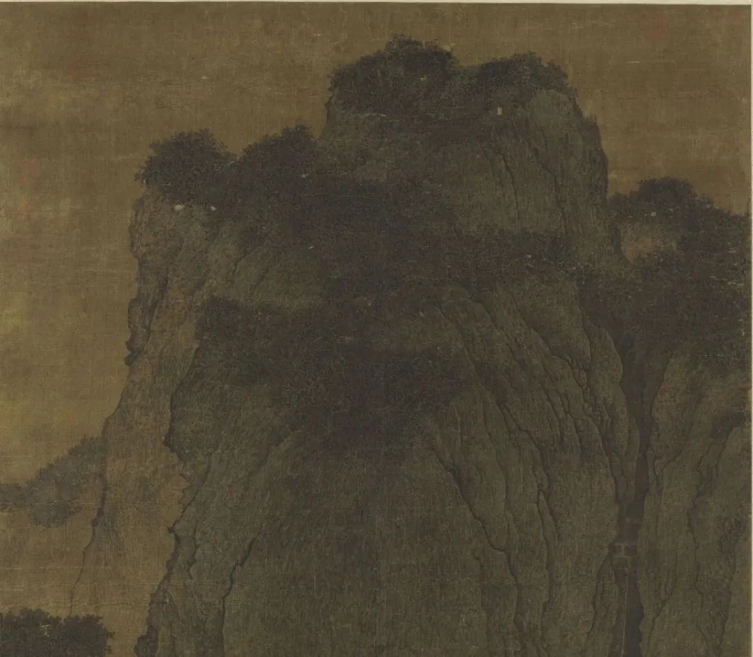 范寬山水畫《溪山行旅圖》